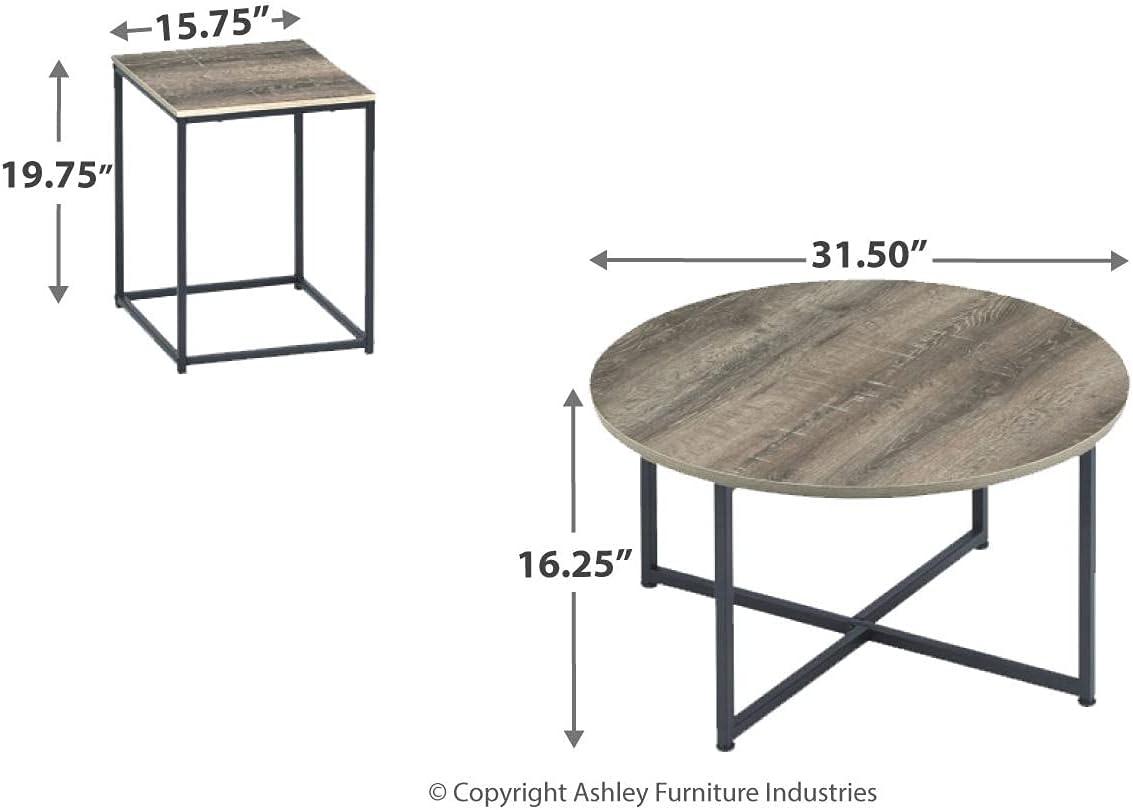 Williston Forge Kleinschmidt 3 - Piece Living Room Table Set