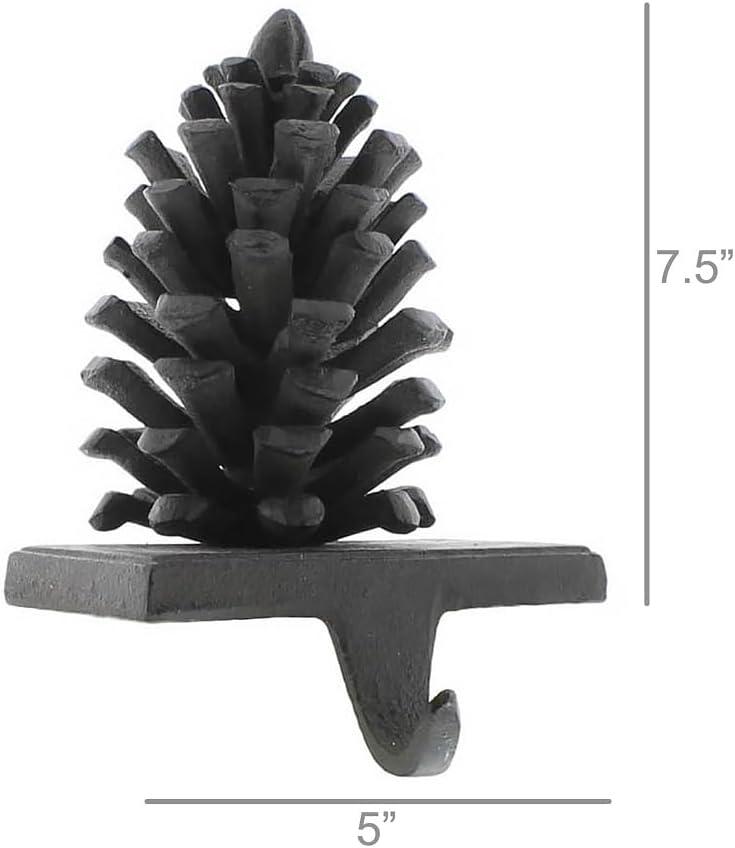 Pinecone Stocking Holder - Cast Iron