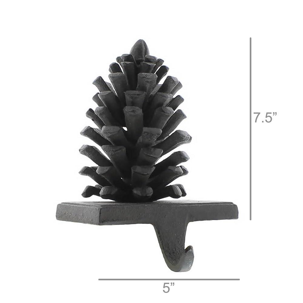 Pinecone Stocking Holder - Cast Iron