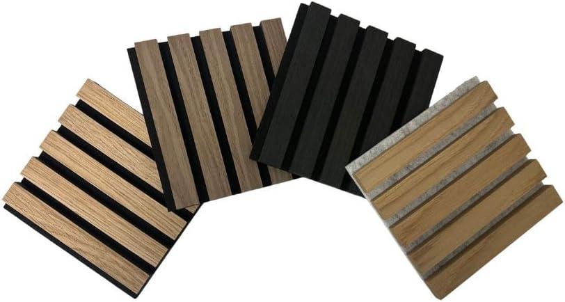 Sample Pack 3D Acoustic Wood Wall Panels with Matte Finish