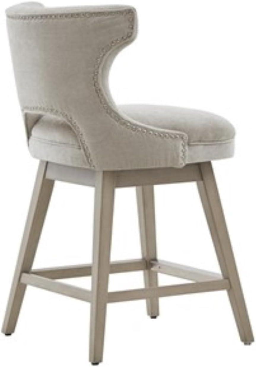 25.75" Cheryl Swivel Counter Height Barstool - Madison Park