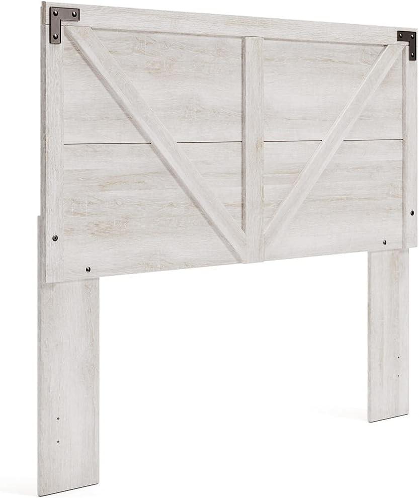 Shawburn Panel Headboard White/Dark Gray - Signature Design by Ashley