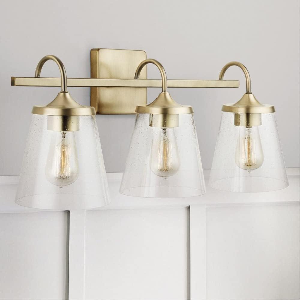 Capital Lighting - 3 Light Transitional Bath Vanity Approved for Damp Locations