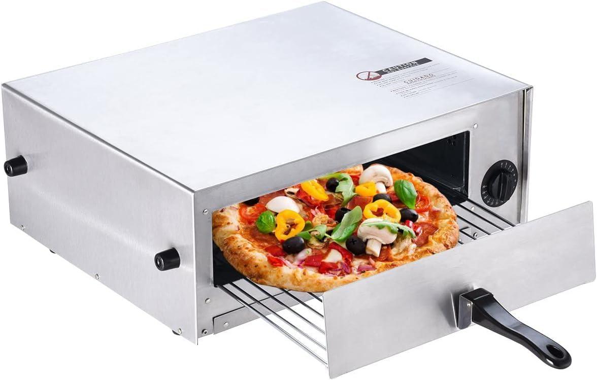 Costway Kitchen Commercial Pizza Stainless Steel Counter Top Snack Pan Oven Bake