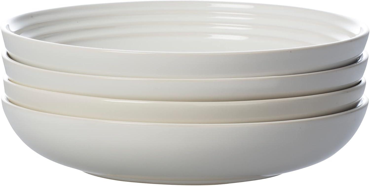 Le Creuset ® White Pasta Bowls, Set of 4