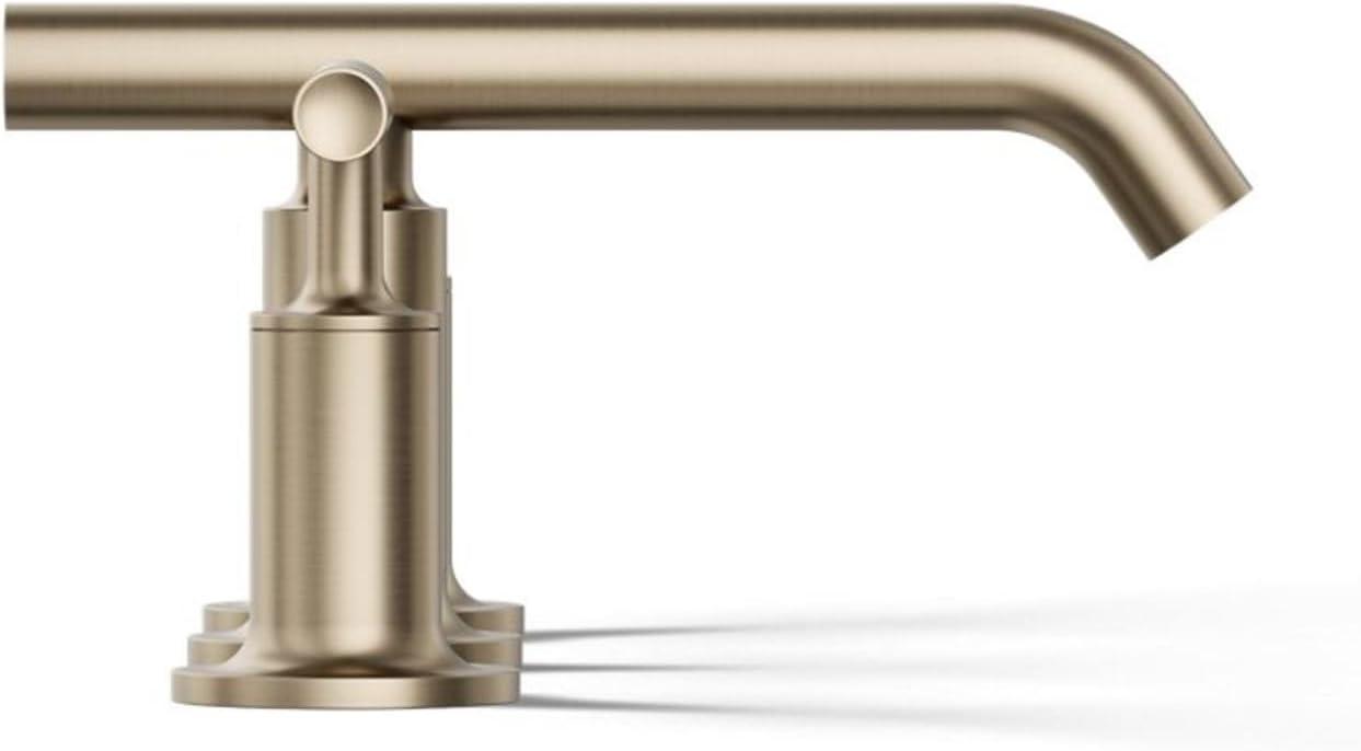 Purist® Widespread Bathroom Faucet with Drain Assembly