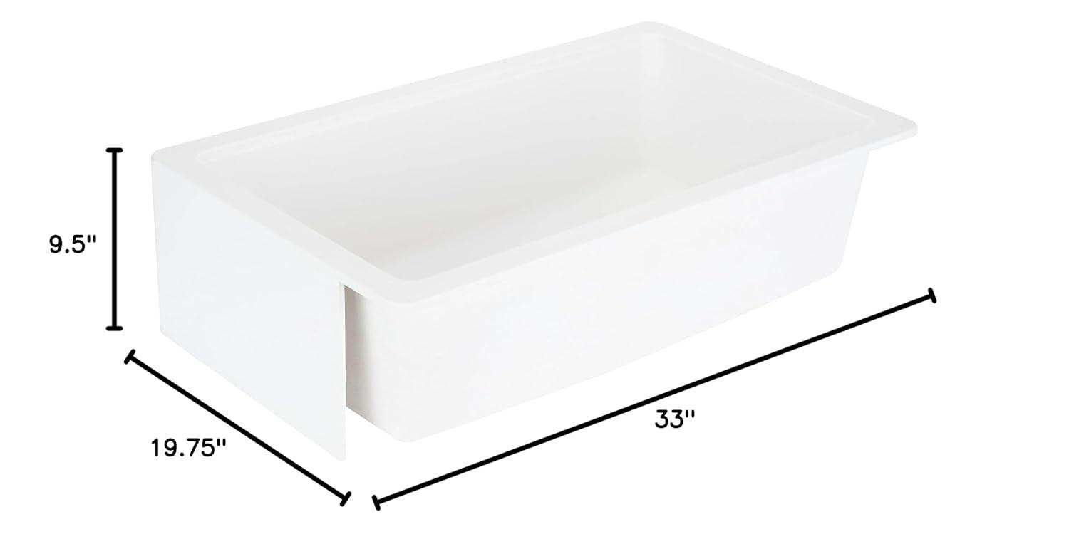 Signature Hardware Totten 33" Farmhouse Kitchen Sink 454482