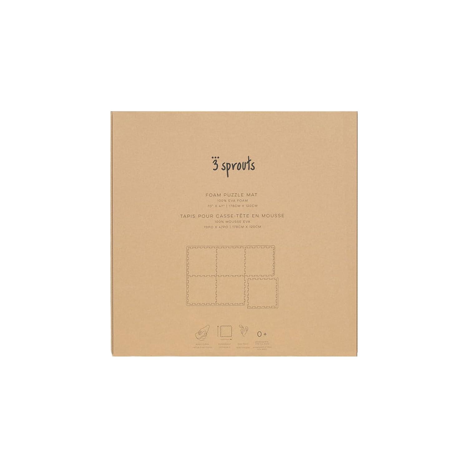 3 Sprouts 3 Sprouts - Foam Puzzle Mat for Baby and Kids
