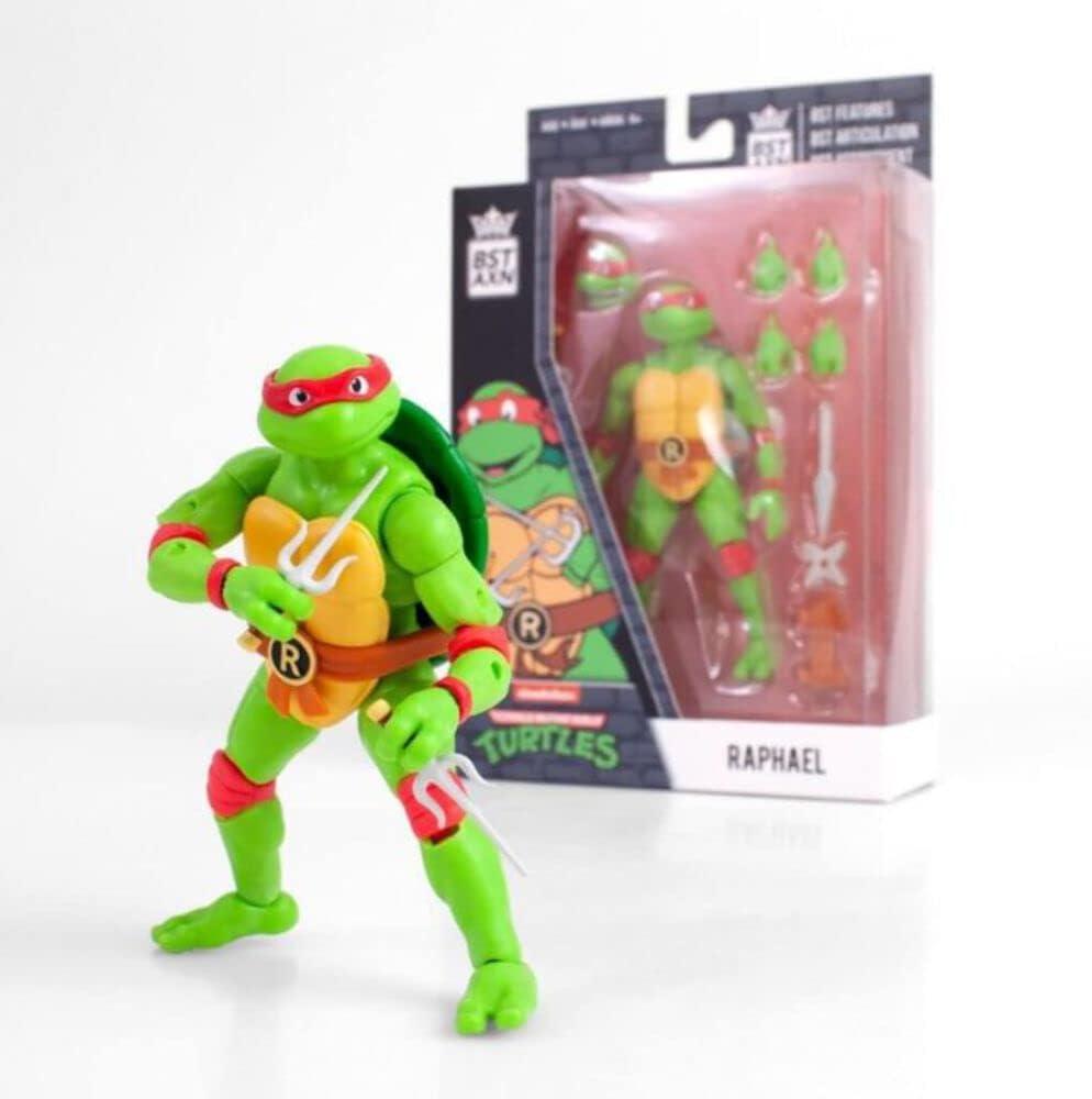 Loyal Subjects - BST AXN Teenage Mutant Ninja Turtles Raphael 5 Action Figure (Net), Loyal Subjects, Gifts