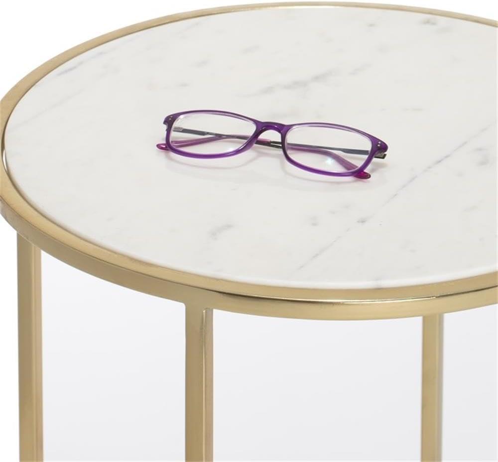 Martinit Marble Side Table