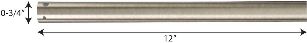 AirPro Collection 12 In. Ceiling Fan Downrod in Antique Nickel