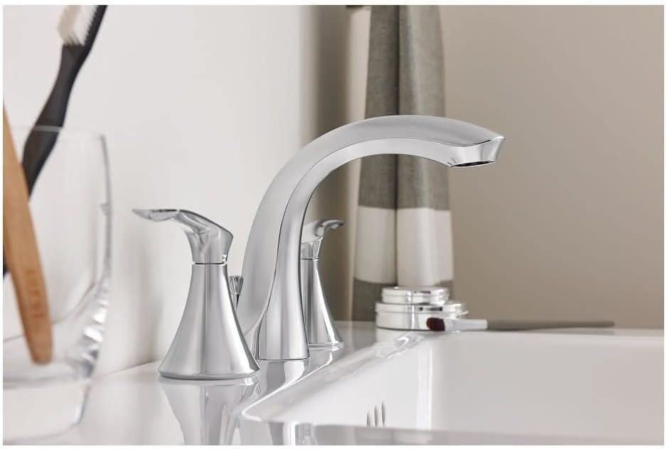 Moen Darcy Chrome Bathroom Faucet 8-16 in.