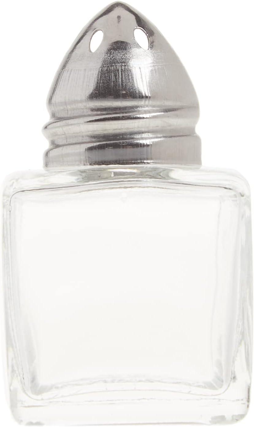 American Metalcraft 1/2 oz. Glass Salt & Pepper Shaker (75875)