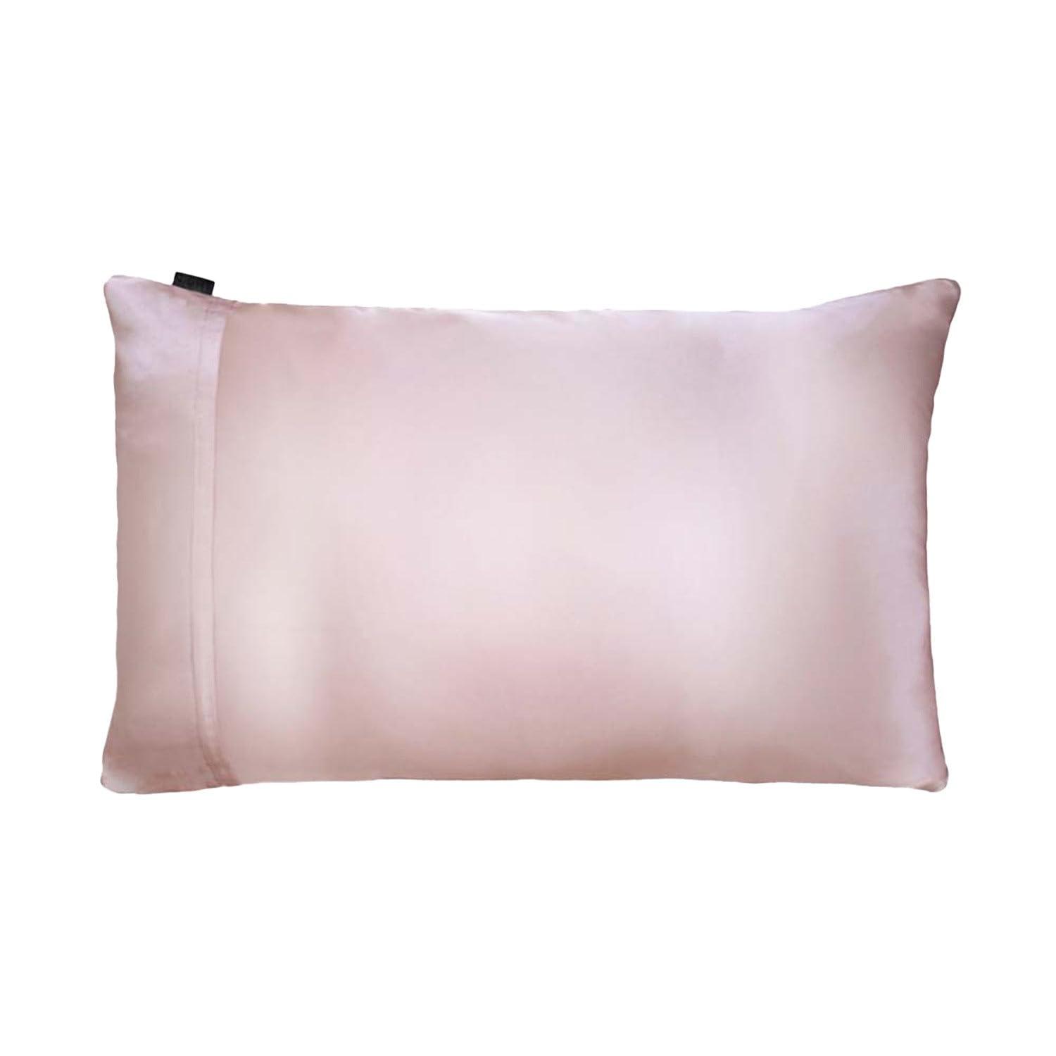 Discover Night LLC NIGHT Silk Washable Pillowcase - Luxury Mulberry Silk Pillow Covers for Skin and Hair Pink - King