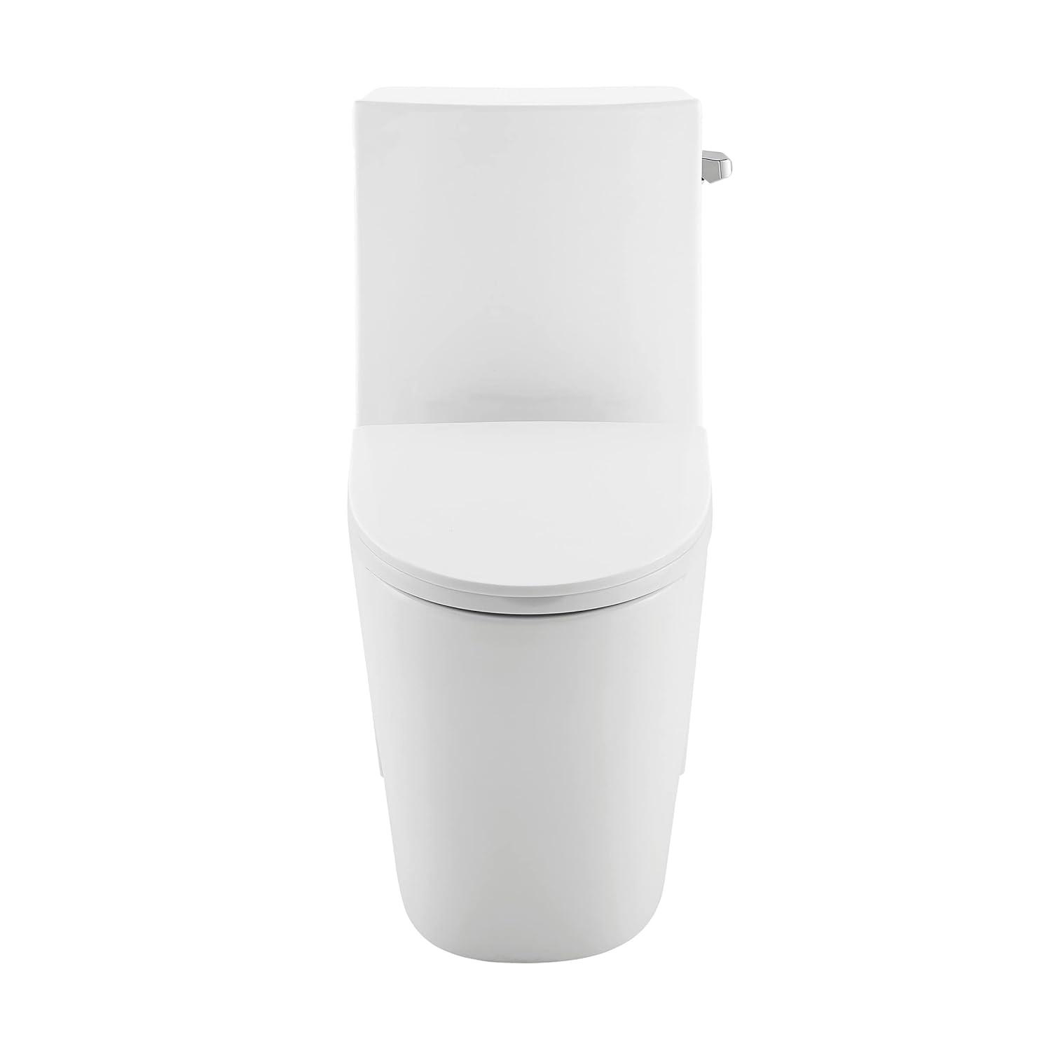 St. Tropez One Piece Elongated Toilet Dual Vortex Flush 1.6 GPF