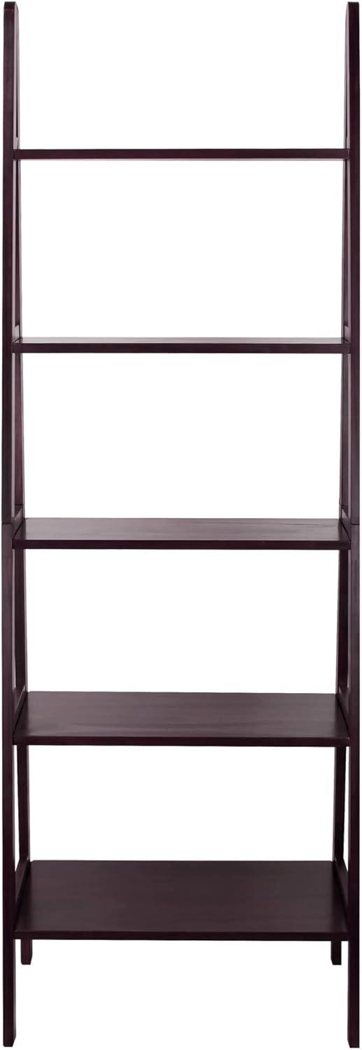 Casual Home 5-Shelf Ladder Bookcase