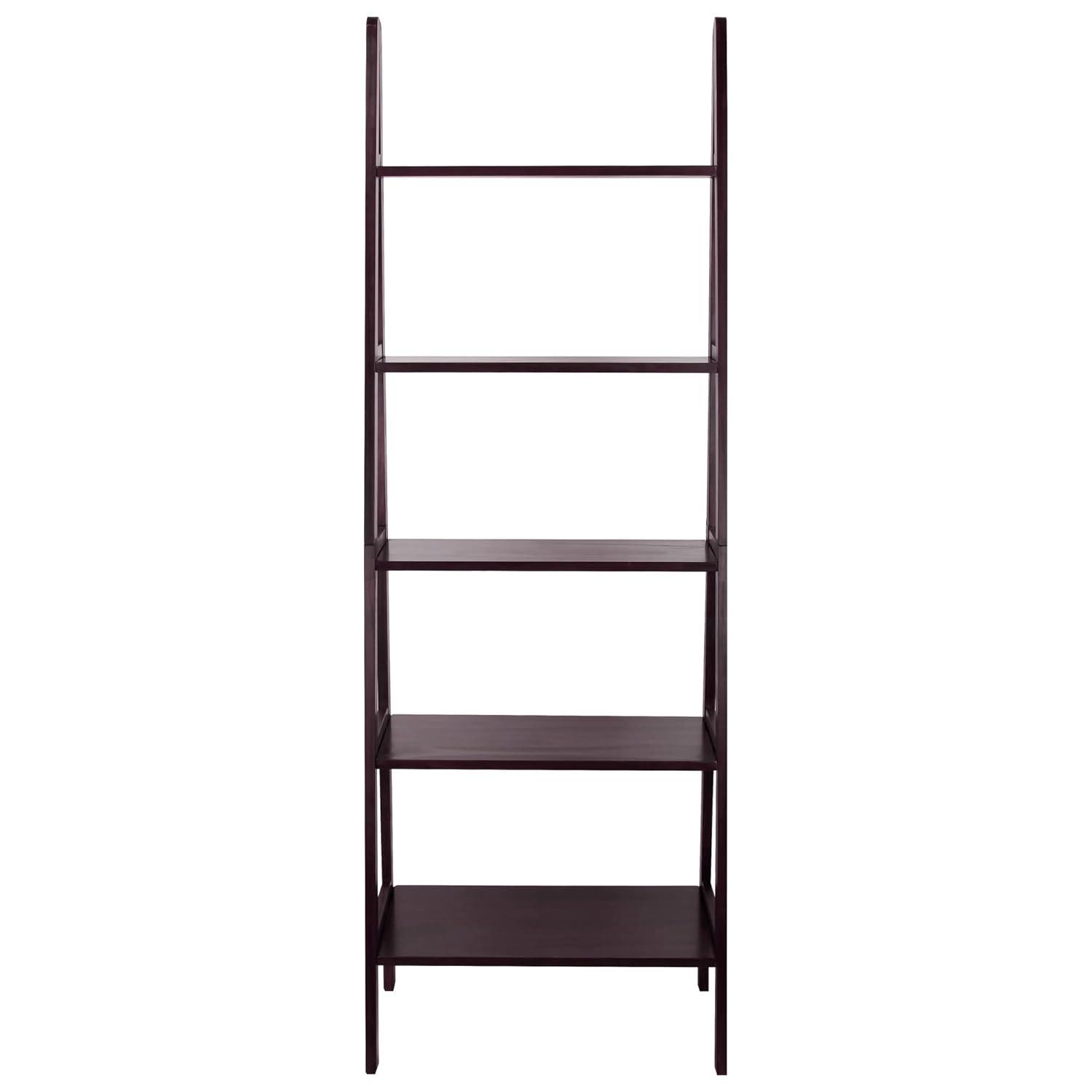 Casual Home 5-Shelf Ladder Bookcase