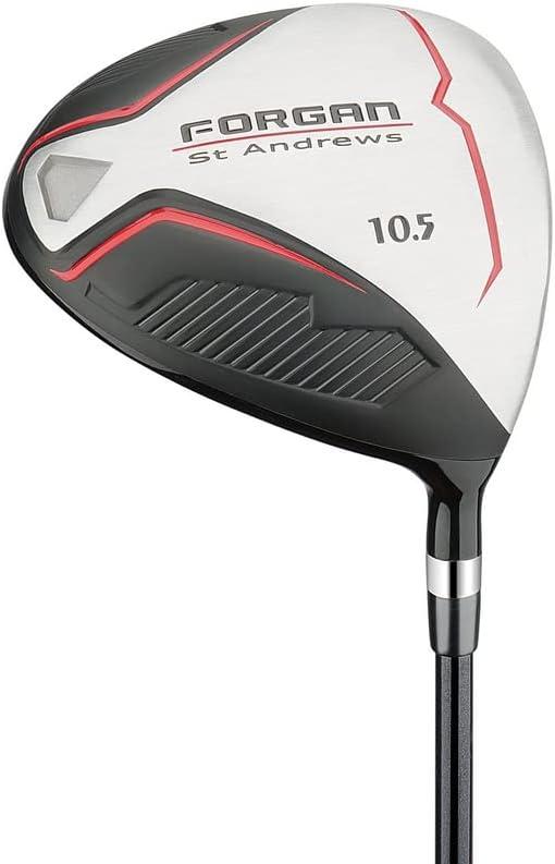 Forgan F100 Golf Clubs Set with Bag, Graphite/Steel, Regular, Mens Right Hand