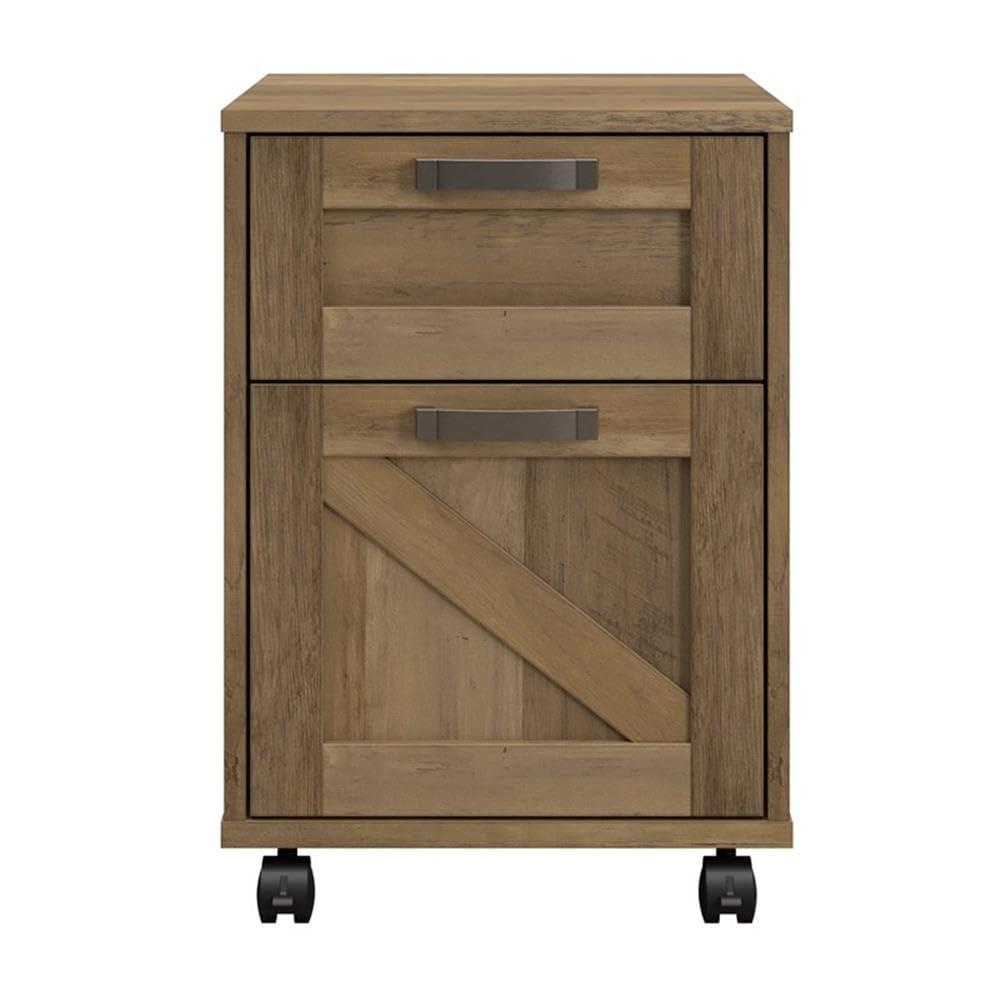 Cowden 16"W 2 -Drawer Mobile Vertical Filing Cabinet