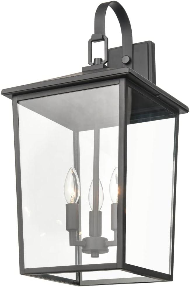 Messerly 3 Light 24" Tall Outdoor Wall Sconce