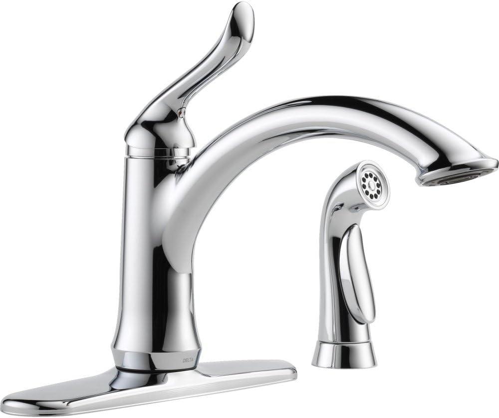 Linden Pull Out Sprayer Kitchen Sink Faucet, Single Handle Kitchen Faucet