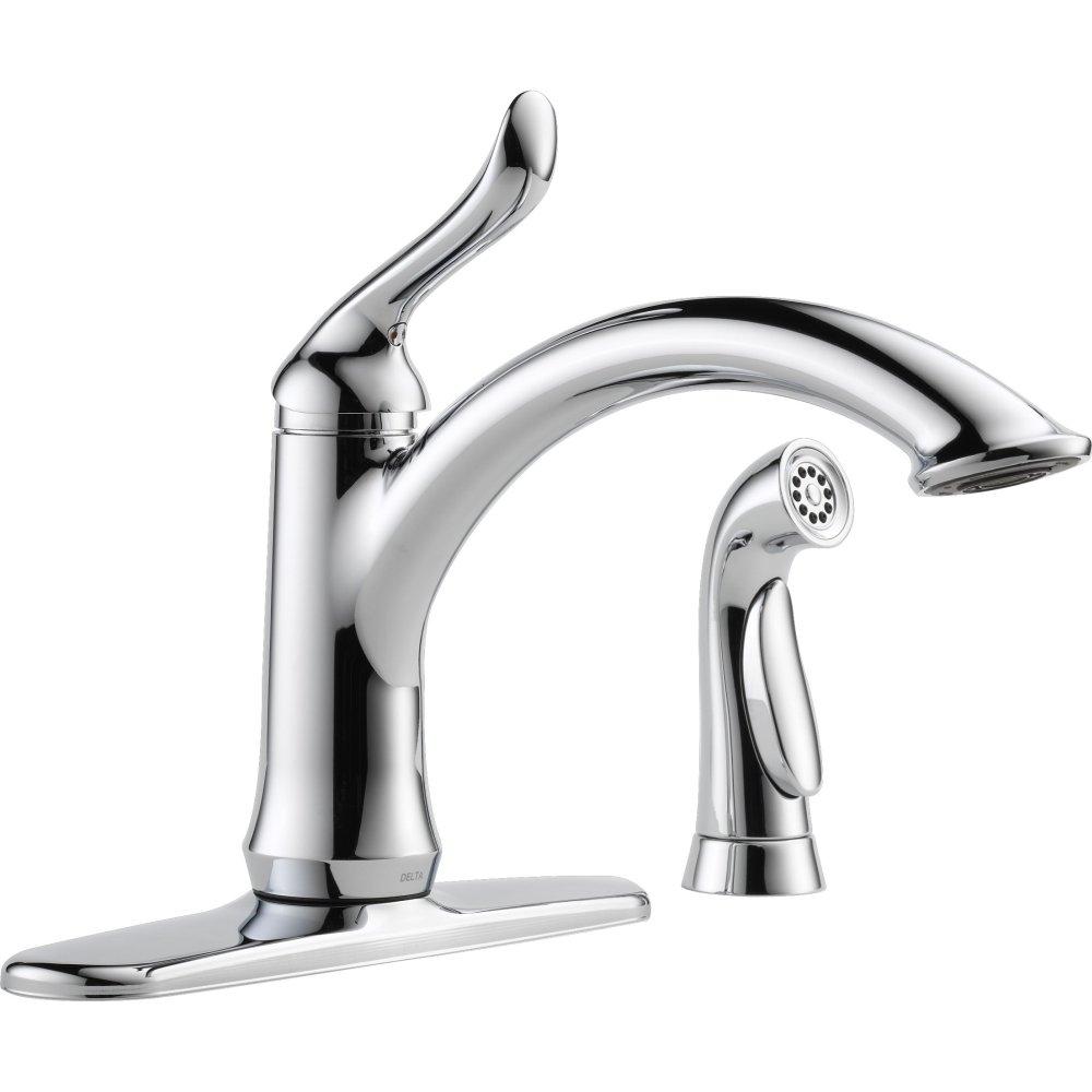 Linden Pull Out Sprayer Kitchen Sink Faucet, Single Handle Kitchen Faucet