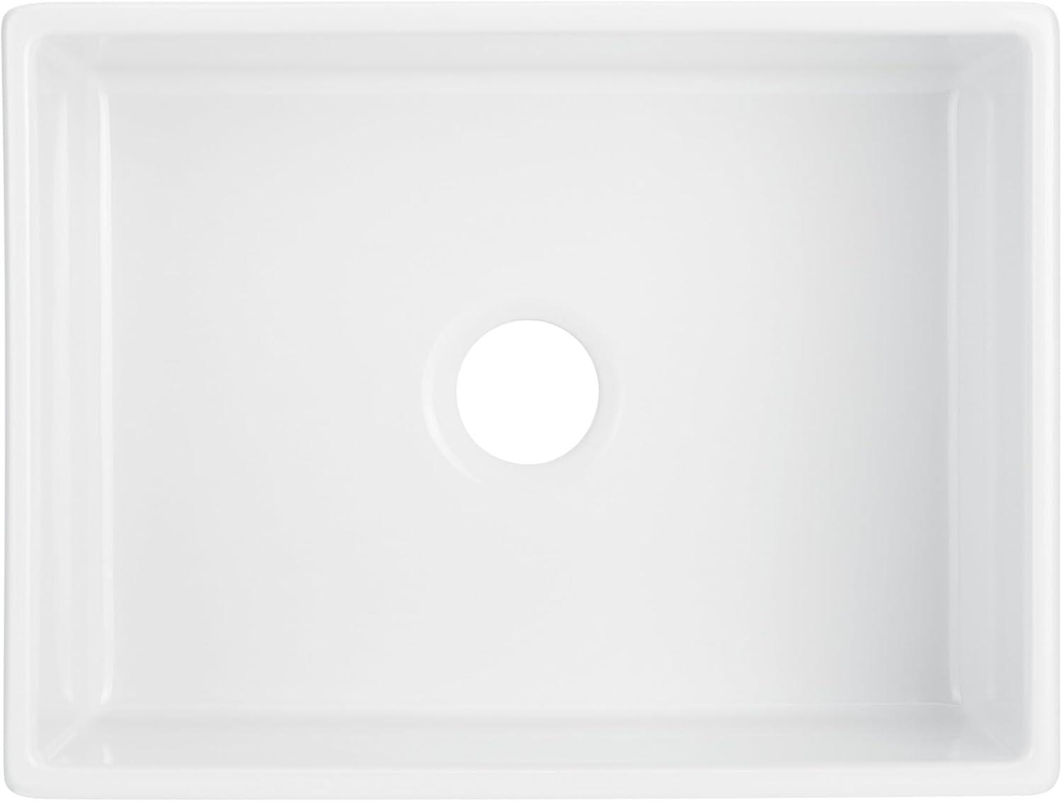 Rowena 24" Farmhouse Single Basin Fireclay Kitchen Sink