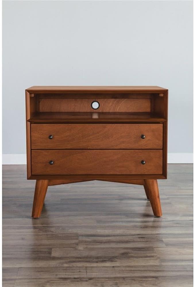 Williams 2-Drawer Nightstand with Shelf