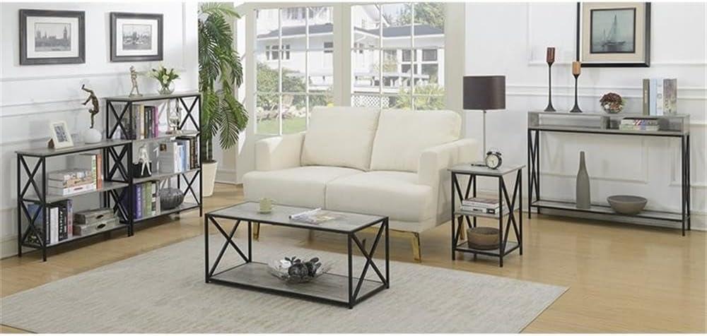 Convenience Concepts Tucson 3 Tier End Table, Faux Birch