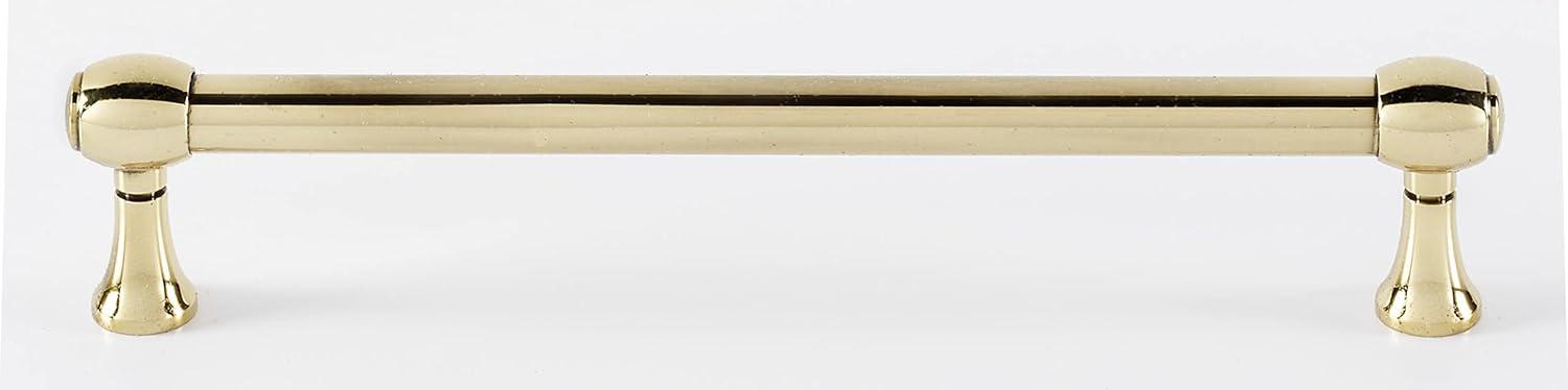 Alno A980-6 Royale 6" Center To Center Solid Brass Traditional Cabinet Handle / Drawer