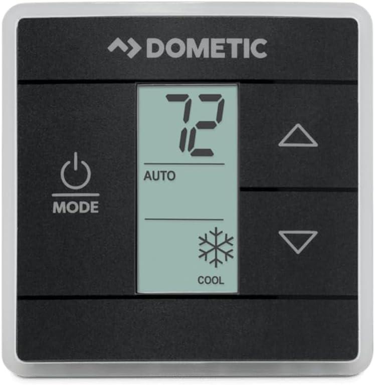 Black Programmable Digital Single Zone Thermostat