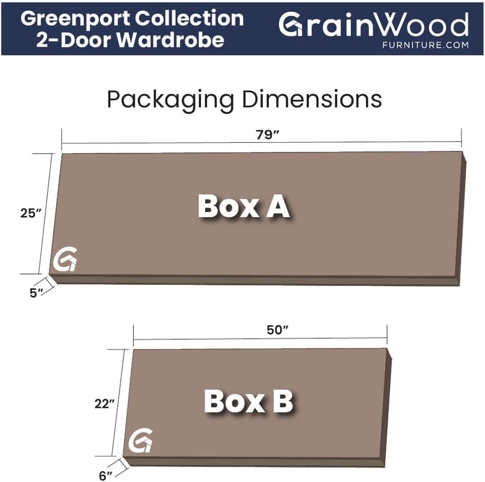 Greenport Solid Wood Armoire