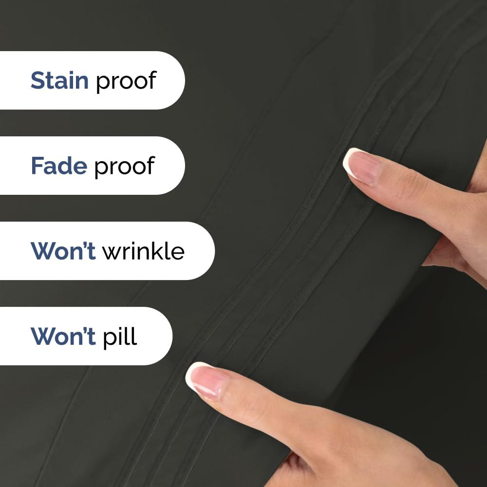 CGK Linens 4 Piece Sheet Set Premium Cooling, Soft & Wrinkle Free Sheet Set & Reviews | Wayfair