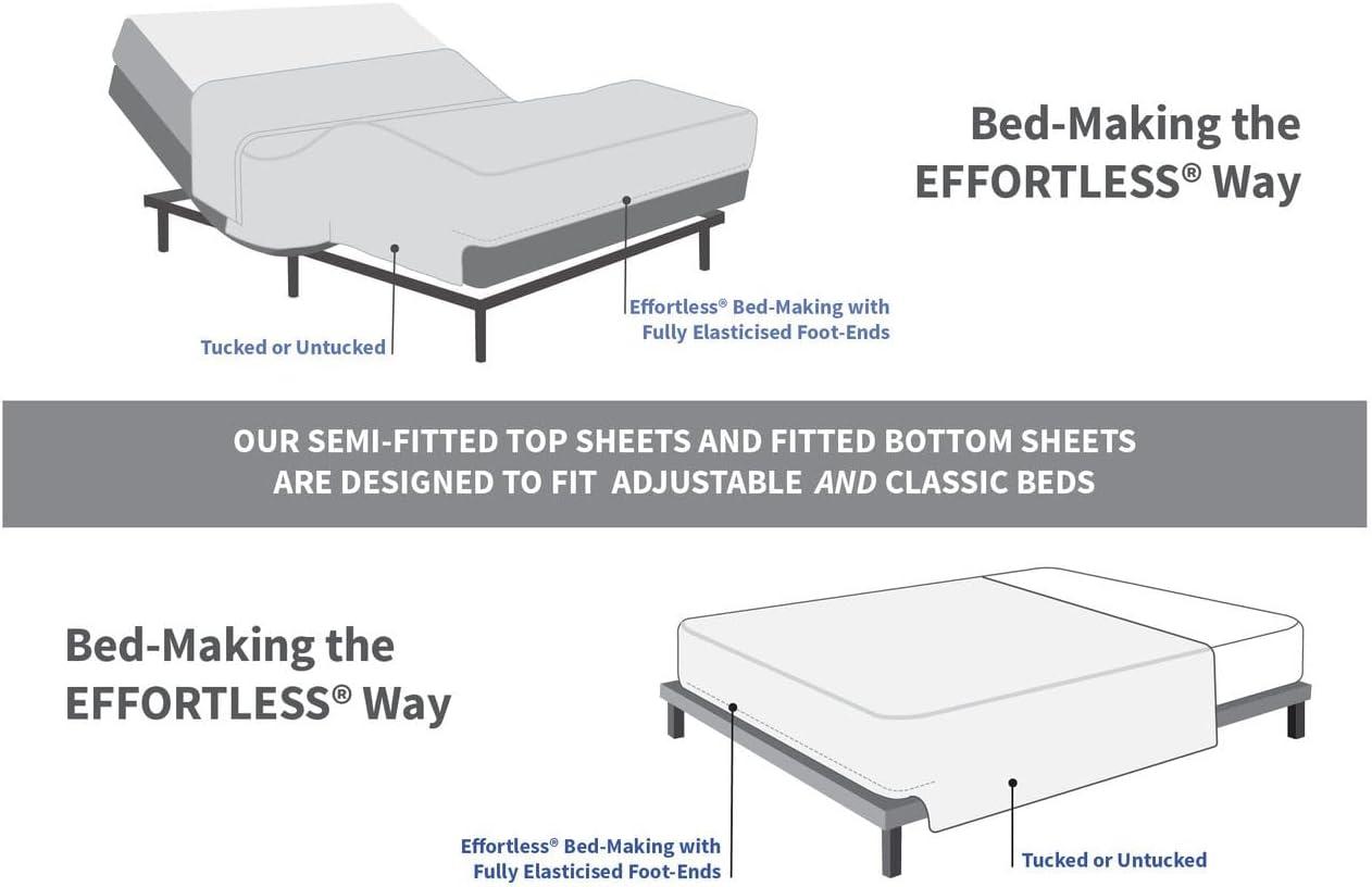 Effortless Bedding Egyptian Cotton Sateen