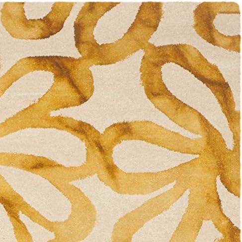 Dip Dye DDY527 Hand Tufted Area Rug - Beige/Gold - 8'x10' - Safavieh.