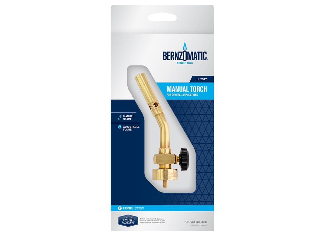 BernzOmatic Basic Use UL2317 Brass Pencil Flame Propane Torch Head by BernzOmatic