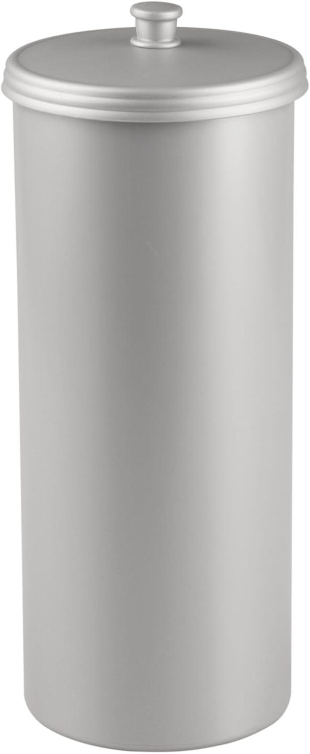 iDesign Plastic Toilet Tissue Holder Stand, The Kent Collection - Hold 3 Rolls of Toilet Paper, 6.5" x 15.5"