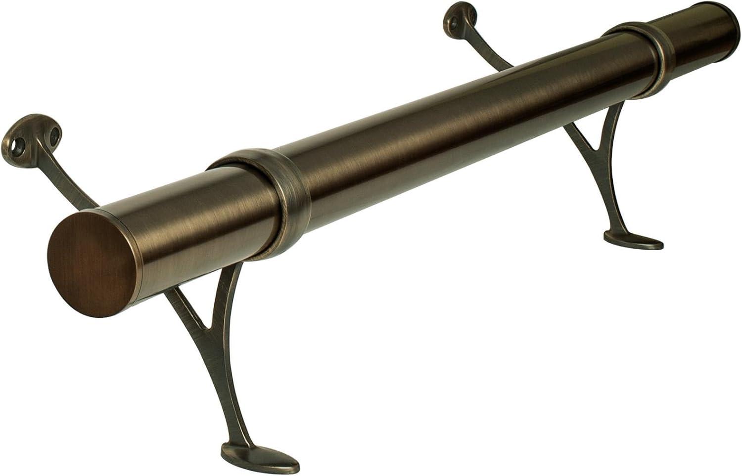 Outwater 4ft Bar Foot Rail Kit Complete Undercounter Mount Hardware and Tubing