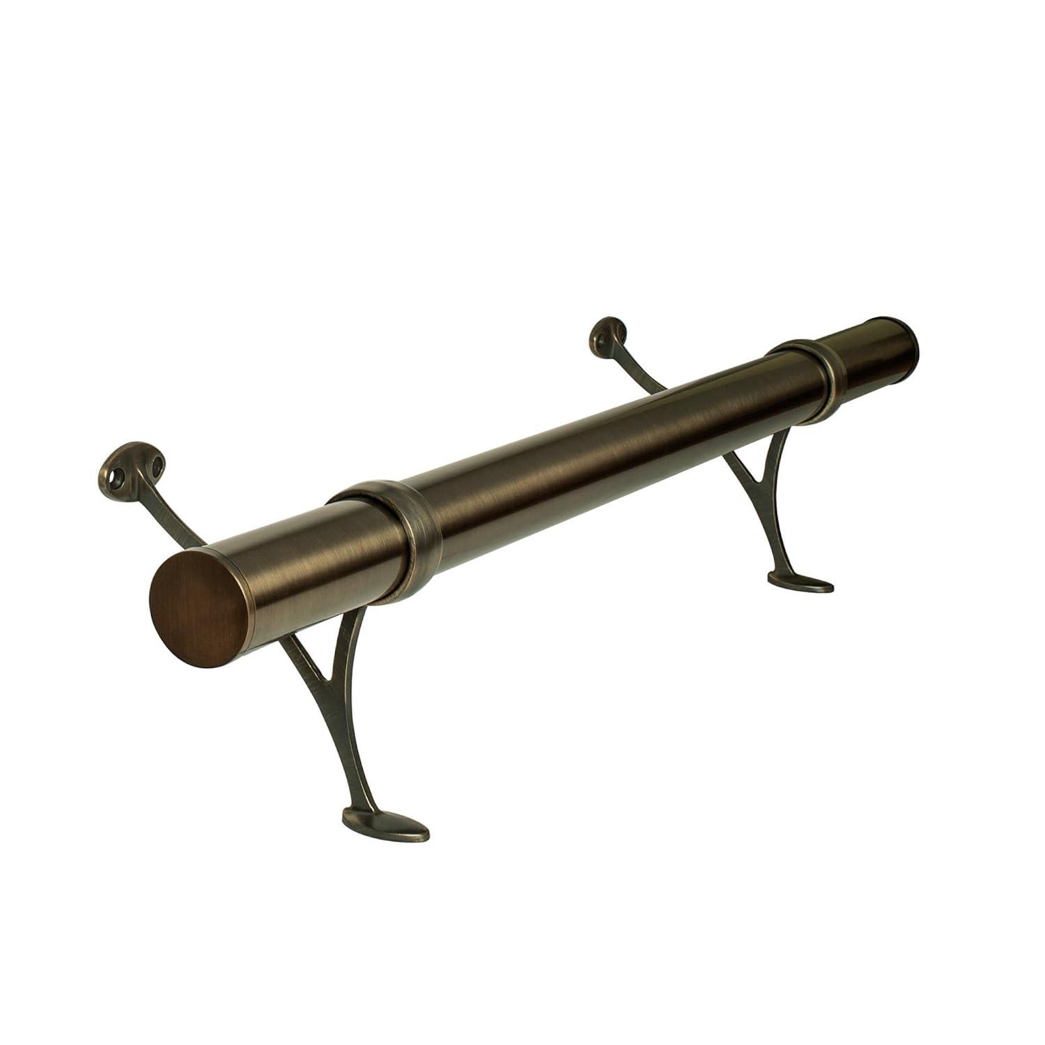 Outwater 4ft Bar Foot Rail Kit Complete Undercounter Mount Hardware and Tubing