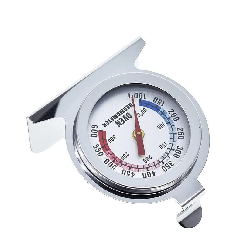 Stainless Steel Large Dial Oven Thermometer with Hanging Hook