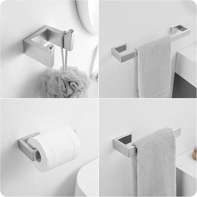 4 - Piece Bathroom Hardware Set