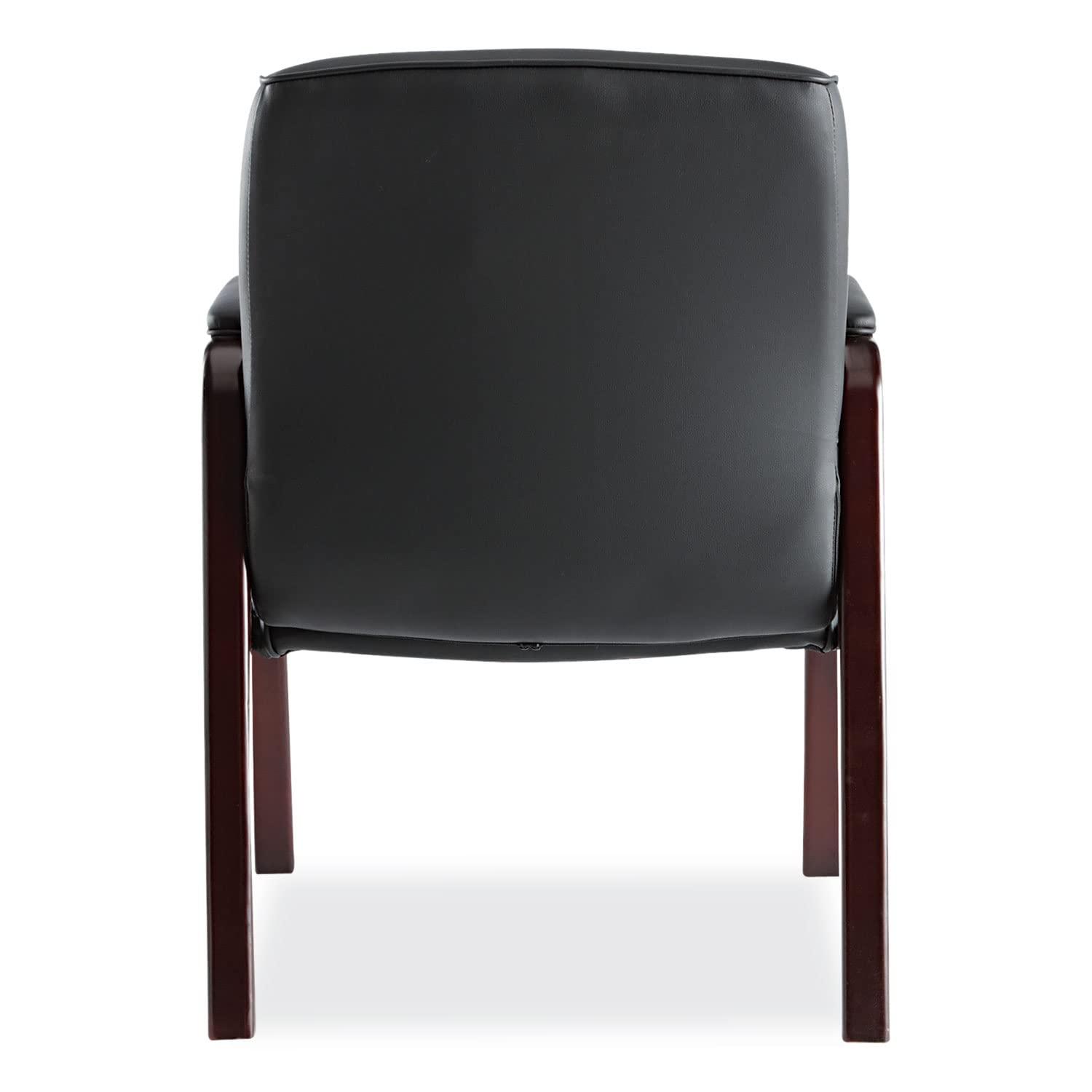 Alera® Waiting Room Chair with Wood Frame