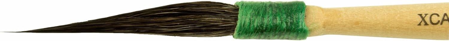 Xcaliber 000 Short Blue Squirrel Hair Pinstriping Brush