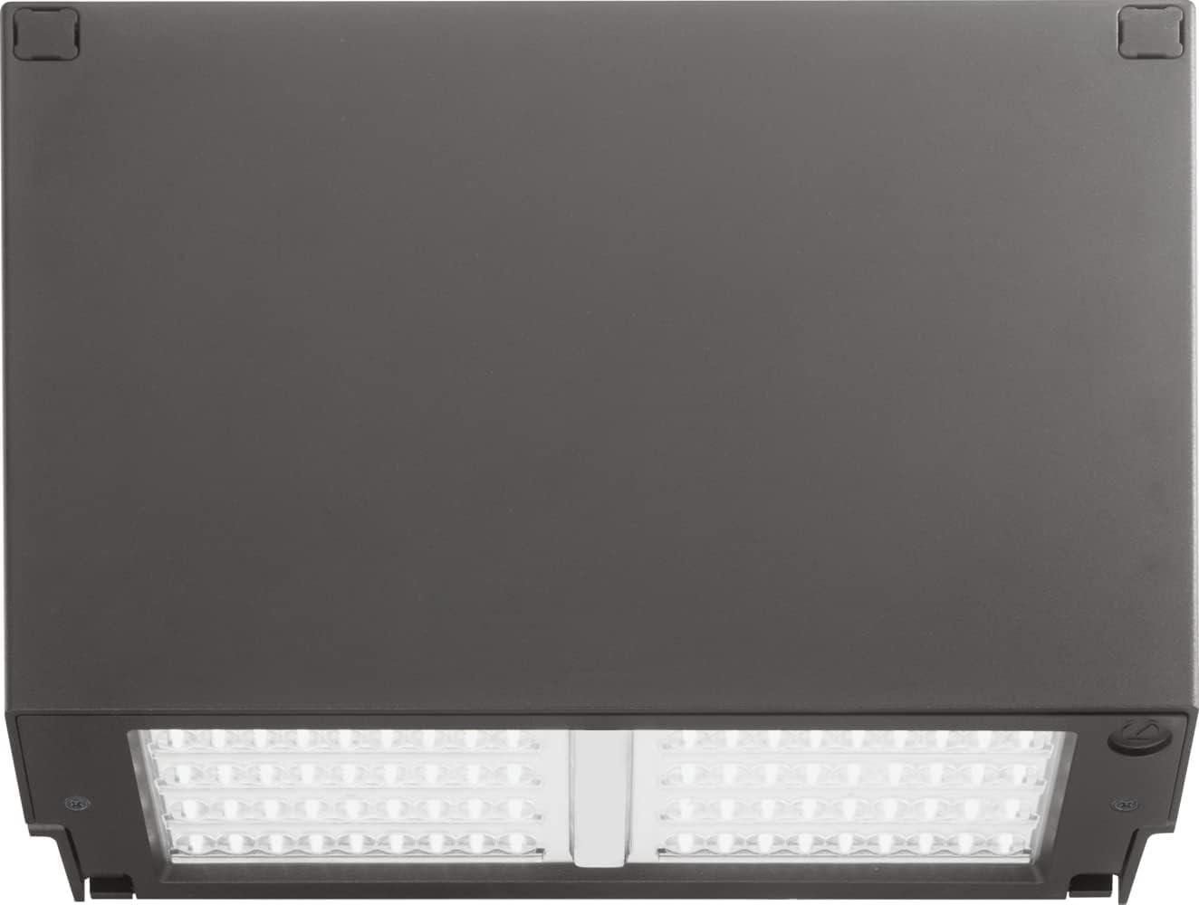 Elegant Bronze LED Wall Pack 6000 Lumens for Outdoor Perimeter Lighting