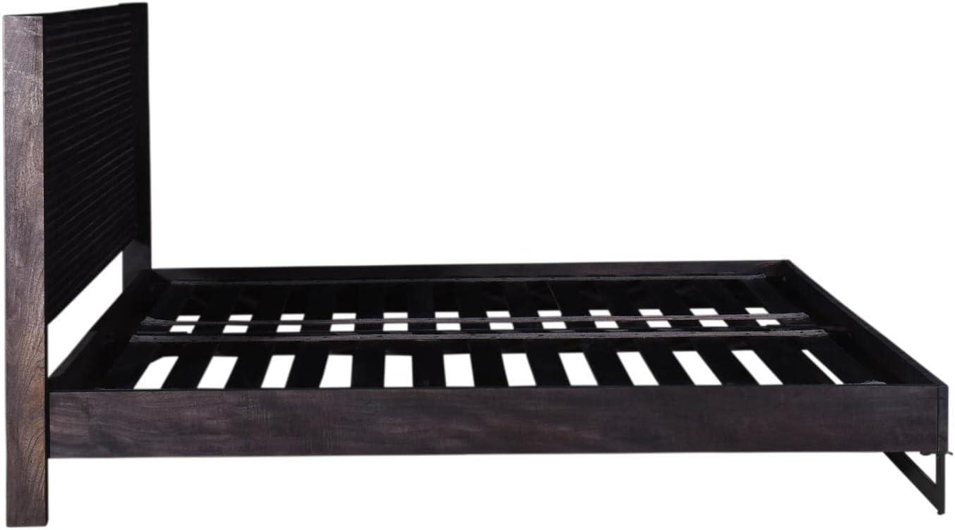 Nagle Cutout Mango Wood Bed