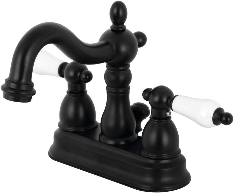 Heritage Centerset Bathroom Faucet with Drain Assembly