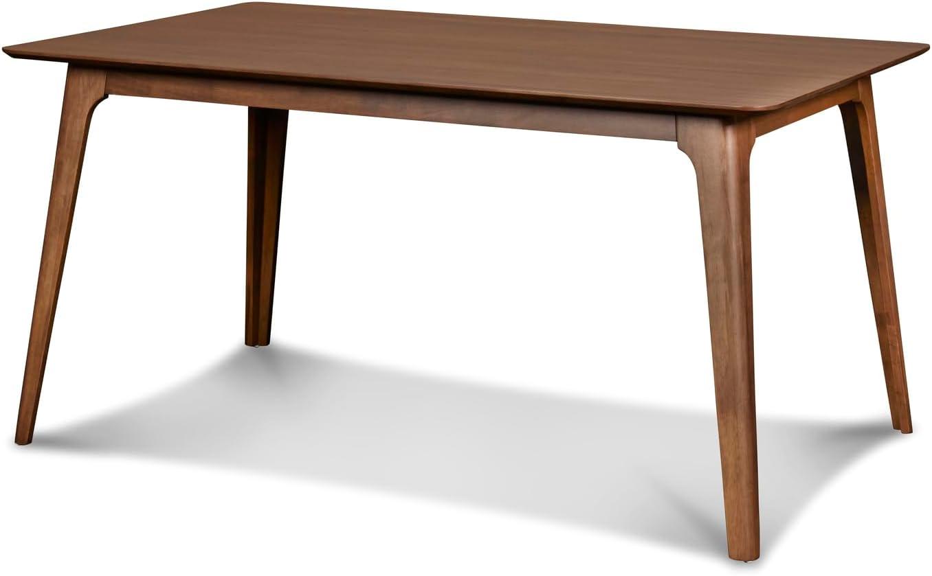 New Classic Furniture,Furniture Oscar 59 Solid Wood Retangular Dining Table In Walnut