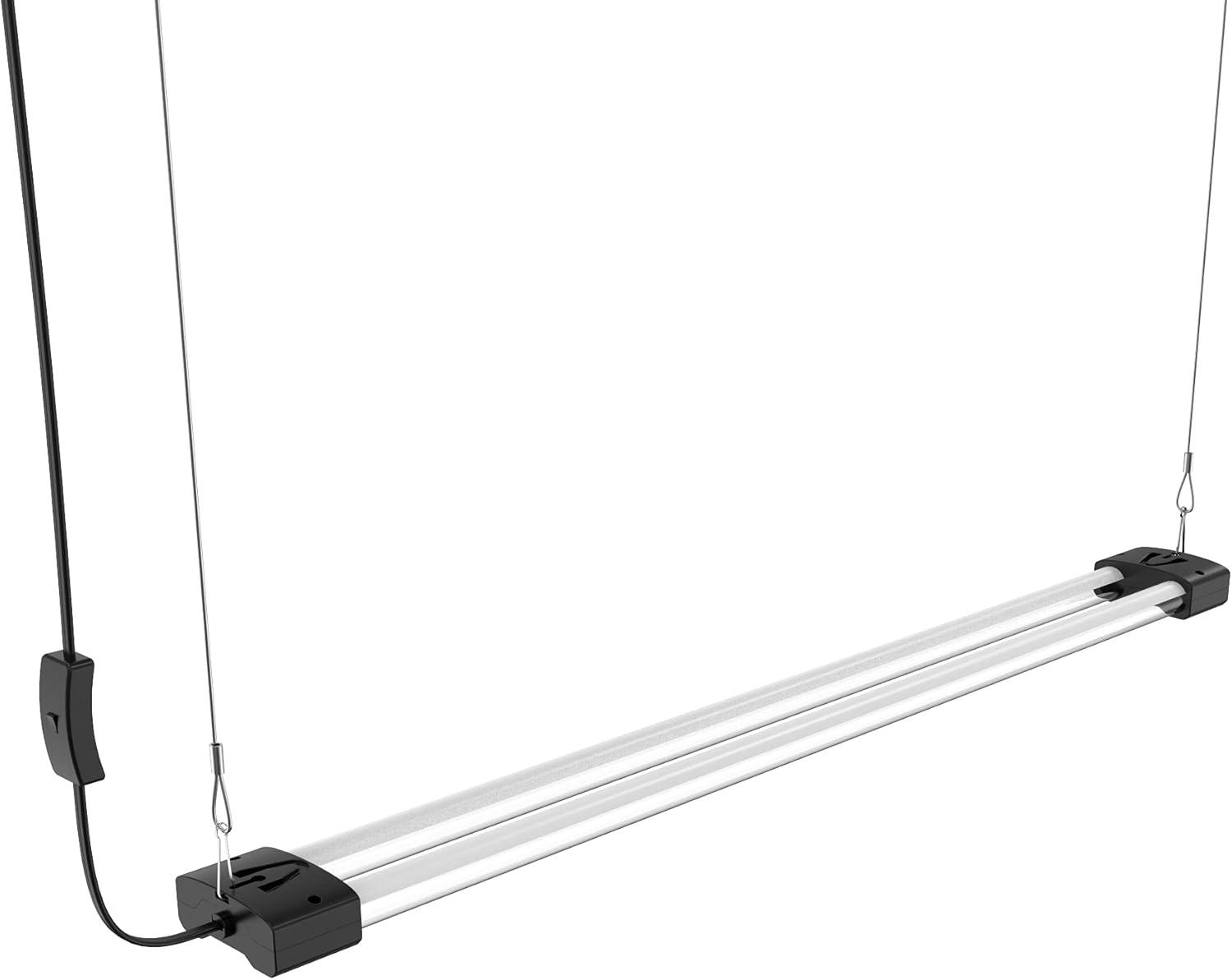 BoostGro 3FT LED Grow Light Full Spectrum with Enriched Red Light Linkable Design for Indoor Plants and Gardening (1-pack)