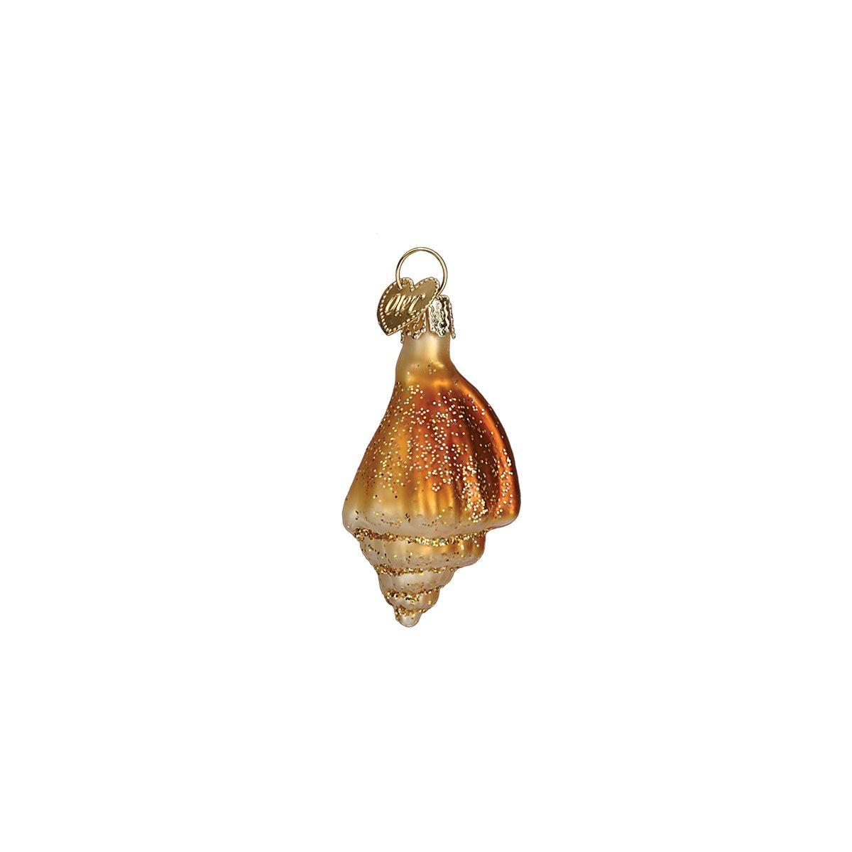 Old World Christmas Assorted Sea Shell Set Glass Blown Ornament