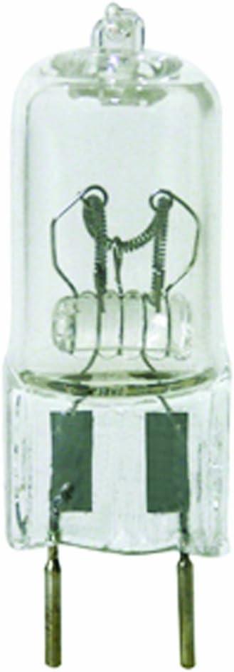 Clear 50-Watt T4 Halogen Bulb with Bi-Pin Base